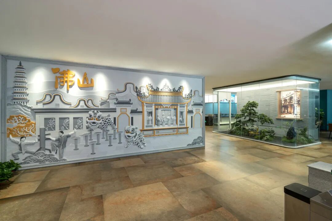 Foamed Ceramics Bas Relief