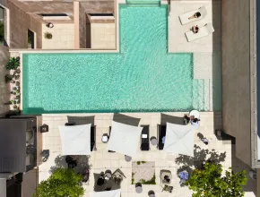 Resort Poolside Area