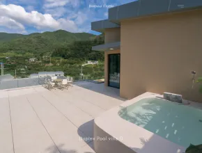 Resort Pool Courtyard