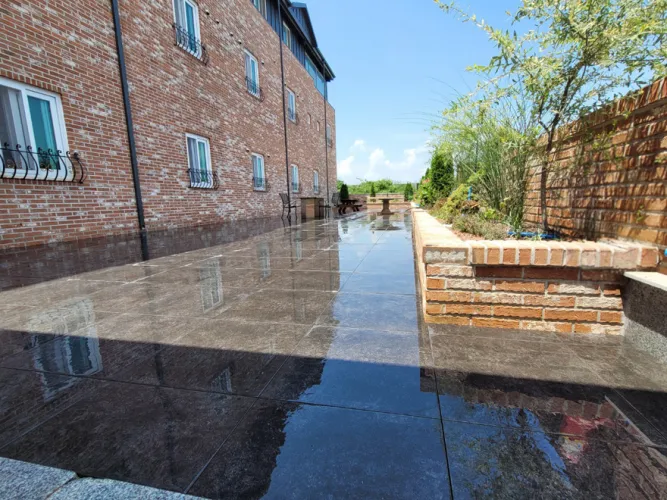 Hospital Courtyard